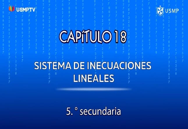 Capítulo N. ° 18 - Sistema de inecuaciones lineales